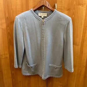 Blue St. John Collection Jacket (Size 8)